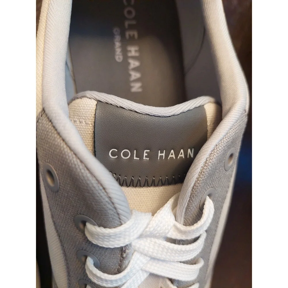 Cole Haan Men's Grand Court Daily Turf Sneaker Nimbus Cloud/Sleet 13M NEW! $129